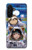 S3915 アライグマの女子 赤ちゃんナマケモノ宇宙飛行士スーツ Raccoon Girl Baby Sloth Astronaut Suit Samsung Galaxy A26 バックケース、フリップケース・カバー