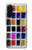 S3956 水彩パレットボックスグラフィック Watercolor Palette Box Graphic Samsung Galaxy A26 バックケース、フリップケース・カバー