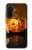 S1083 南瓜 蜘蛛 蝋燭 ハロウィーン Pumpkin Spider Candles Halloween Samsung Galaxy A36 バックケース、フリップケース・カバー