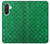 S2704 グリーンフィッシュスケールパターングラフィック Green Fish Scale Pattern Graphic Samsung Galaxy A36 バックケース、フリップケース・カバー