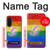 S2899 レインボーLGBTゲイプライド旗 Rainbow LGBT Gay Pride Flag Samsung Galaxy A36 バックケース、フリップケース・カバー