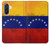 S2974 ベネズエラサッカー Venezuela Football Soccer Map Flag Samsung Galaxy A36 バックケース、フリップケース・カバー