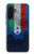 S2983 イタリアサッカー Italy Football Soccer Flag Samsung Galaxy A36 バックケース、フリップケース・カバー