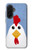 S3254 鶏の漫画 Chicken Cartoon Samsung Galaxy A36 バックケース、フリップケース・カバー