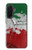 S3318 イタリアの旗ビンテージフットボールのグラフィック Italy Flag Vintage Football Graphic Samsung Galaxy A36 バックケース、フリップケース・カバー