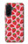 S3719 いちご柄 Strawberry Pattern Samsung Galaxy A36 バックケース、フリップケース・カバー