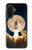 S3859 月へのビットコイン Bitcoin to the Moon Samsung Galaxy A36 バックケース、フリップケース・カバー