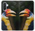 S3876 カラフルなサイチョウ Colorful Hornbill Samsung Galaxy A36 バックケース、フリップケース・カバー