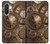 S3927 コンパスクロックゲージスチームパンク Compass Clock Gage Steampunk Samsung Galaxy A36 バックケース、フリップケース・カバー