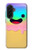S3939 アイスクリーム キュートな笑顔 Ice Cream Cute Smile Samsung Galaxy A36 バックケース、フリップケース・カバー