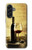 S2042 ブドウのボトルと赤ワインのグラス A Grape Vineyard Grapes Bottle and Glass of Red Wine Samsung Galaxy A56 バックケース、フリップケース・カバー