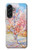 S2450 ブロッサムピンクピーチツリー フィンセント・ファン・ゴッホ Van Gogh Peach Tree Blossom Samsung Galaxy A56 バックケース、フリップケース・カバー