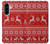 S2835 クリスマス トナカイ パターン Christmas Reindeer Knitted Pattern Samsung Galaxy A56 バックケース、フリップケース・カバー