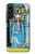 S2837 タロットカード 女教皇 The High Priestess Vintage Tarot Card Samsung Galaxy A56 バックケース、フリップケース・カバー