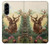 S2841 ヴィンテージ トナカイ クリスマス Vintage Reindeer Christmas Samsung Galaxy A56 バックケース、フリップケース・カバー