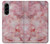 S2843 ピンクマーブル Pink Marble Texture Samsung Galaxy A56 バックケース、フリップケース・カバー