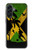 S2975 ジャマイカサッカー Jamaica Football Soccer Flag Samsung Galaxy A56 バックケース、フリップケース・カバー
