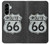 S3207 ルート66サイン Route 66 Sign Samsung Galaxy A56 バックケース、フリップケース・カバー