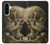S3358 ヴィンセント・ヴァン・ゴッホ スケルトンタバコ Vincent Van Gogh Skeleton Cigarette Samsung Galaxy A56 バックケース、フリップケース・カバー