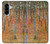 S3380 グスタフ・クリムト バーチフォレスト Gustav Klimt Birch Forest Samsung Galaxy A56 バックケース、フリップケース・カバー