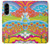 S3407 ヒッピーアート Hippie Art Samsung Galaxy A56 バックケース、フリップケース・カバー