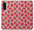 S3719 いちご柄 Strawberry Pattern Samsung Galaxy A56 バックケース、フリップケース・カバー