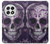 S3582 紫の頭蓋骨 Purple Sugar Skull OnePlus 13 バックケース、フリップケース・カバー