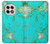 S2377 ターコイズの宝石用原石のグラフィックプリント Turquoise Gemstone Texture Graphic Printed OnePlus 13R バックケース、フリップケース・カバー