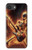 S3984 ギターを弾く火の骸骨 Fire Skeleton Playing Guitar iPhone 16e, 17e バックケース、フリップケース・カバー
