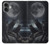S3970 黒いオオカミの満月 Black Wolf Full Moon iPhone 16 plus バックケース、フリップケース・カバー