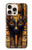 S3992 金と黒のアヌビス Gold Black Anubis iPhone 16 pro max バックケース、フリップケース・カバー