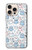 S4013 シームレスでかわいい幽霊の絵 Seamless Cute Ghost Pattern iPhone 16 pro max バックケース、フリップケース・カバー