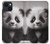 S3978 かわいい赤ちゃんパンダ Cute Baby Panda iPhone 14 バックケース、フリップケース・カバー