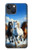 S3996 走る馬 Horse Running iPhone 14 バックケース、フリップケース・カバー