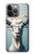 S3991 ヤギのメガネ Goat Glasses iPhone 14 Pro バックケース、フリップケース・カバー