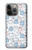 S4013 シームレスでかわいい幽霊の絵 Seamless Cute Ghost Pattern iPhone 14 Pro バックケース、フリップケース・カバー