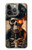 S4018 スチームパンク 海賊の頭蓋骨 Steampunk Pirate Skull iPhone 14 Pro バックケース、フリップケース・カバー
