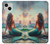 S4006 油絵 人魚 Oil Painting Mermaid iPhone 13 バックケース、フリップケース・カバー S4006 油絵 人魚 Oil Painting Mermaid iPhone 13 バックケース、フリップケース・カバー