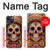 S3999 メキシコスカルの絵画 Mexican Skull Painting iPhone 13 mini バックケース、フリップケース・カバー