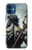 S4010 海の神 ポセイドン トライデント Poseidon Trident God of The Sea iPhone 12 mini バックケース、フリップケース・カバー