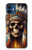 S4016 ネイティブ スカル Native Skull iPhone 12 mini バックケース、フリップケース・カバー S4016 ネイティブ スカル Native Skull iPhone 12 mini バックケース、フリップケース・カバー
