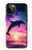 S3980 イルカの夕焼けと天の川 Dolphin Sunset Milky Way iPhone 12 Pro Max バックケース、フリップケース・カバー S3980 イルカの夕焼けと天の川 Dolphin Sunset Milky Way iPhone 12 Pro Max バックケース、フリップケース・カバー