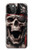 S4009 海賊の頭蓋骨 Pirate Skull iPhone 12 Pro Max バックケース、フリップケース・カバー