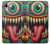 S4000 モンスターのグラフィティ ウォールアート Monster Graffiti Wall Art iPhone XR バックケース、フリップケース・カバー