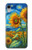 S4019 ひまわり ヴァン・ゴッホ風 Sunflower Van Gogh Style iPhone XR バックケース、フリップケース・カバー