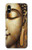 S4022 黄金の仏顔 ヴィンテージ Vintage Buddha Face Golden Style iPhone X, iPhone XS バックケース、フリップケース・カバー