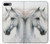 S4025 白馬の絵 White Horse Painting iPhone 7 Plus, iPhone 8 Plus バックケース、フリップケース・カバー