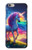 S3977 カラフルなユニコーン Colorful Unicorn iPhone 6 6S バックケース、フリップケース・カバー