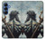 S4010 海の神 ポセイドン トライデント Poseidon Trident God of The Sea Samsung Galaxy S25 バックケース、フリップケース・カバー