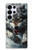 S3965 怒ったオオカミが走る Angry Wolf Running Samsung Galaxy S25 Ultra バックケース、フリップケース・カバー